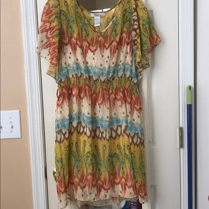 Multi Colored Bohemian dress